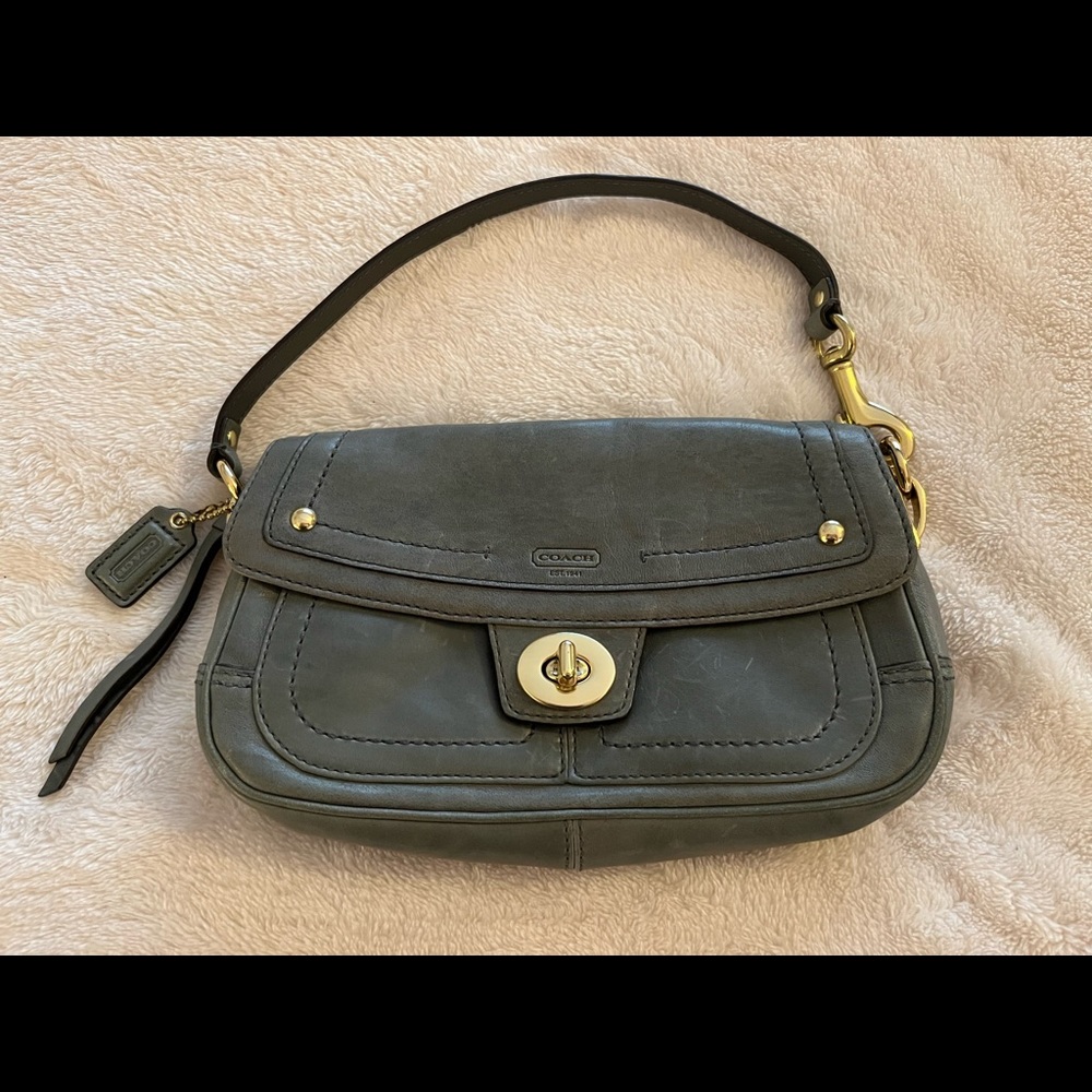 Small Gray Coach Purse